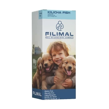 تشویقی سگ فیلی مال مدل ماهی کیلیکا وزن 70 گرم