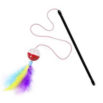 اسباب بازی پردار زنگوله ای گربه