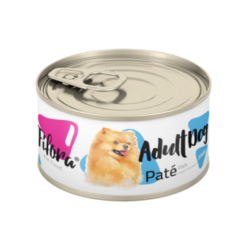 کنسرو غذای سگ نژاد کوچک پته ماهی 100 گرم فیفورا