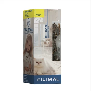 تشویقی سگ فیلی مال مدل جگر مرغ وزن 70 گرم