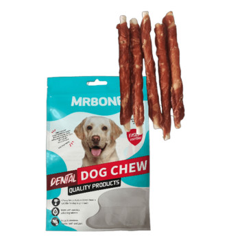 تشویقی سگ Mr Bone  اردک پیچ 8 قطعه 10 گرمی