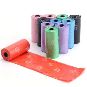 رول یدکی کیسه مدفوع زیست تخریب پذیر