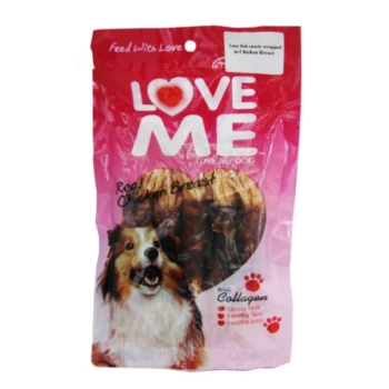 غذای تشویقی سگ لاومی مدل Chicken_breast وزن 66 گرم