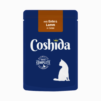 پوچ گربه کوشیدا با طعم بره و اردک 100g