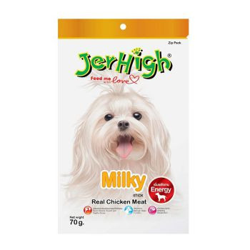 تشویقی میله ای سگ با طعم مرغ و شیر جرهای