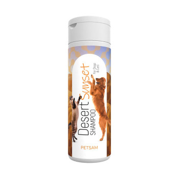 شامپو سگ و گربه پت سام با رایحه غروب کویر 250 میلی