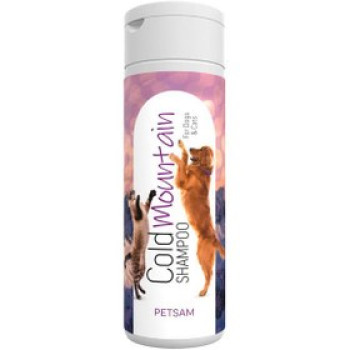 شامپو سگ و گربه پت سام با رایحه کوهستان سرد 250 میلی