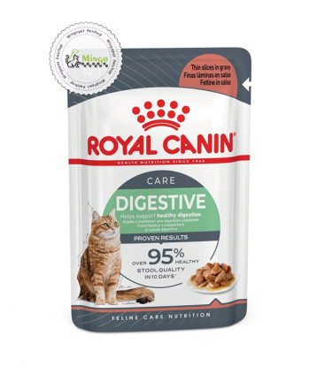 پوچ گربه گوارش حساس دایجستیو رویال کنین وزن 85 گرم