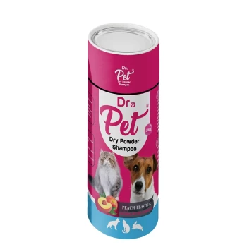 شامپو خشک دکتر پت با رایحه هلو