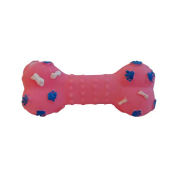 اسباب بازی دندانی سوتک دار سگ طرح استخوان