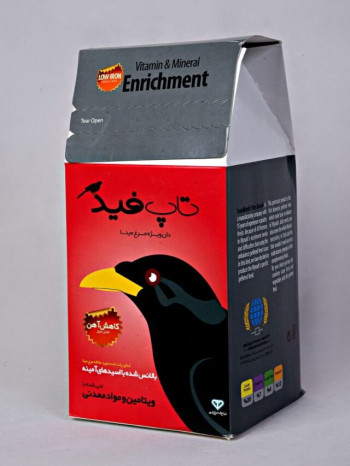 غذای مرغ مینا تاپ فید 1 کیلوگرمی