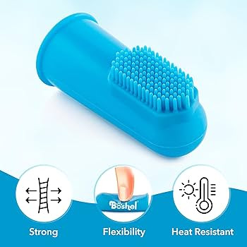 مسواک انگشتی سیلیکونی مدل نوزادی