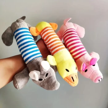 عروسک بازی صدادار سگ و گربه