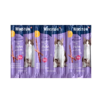 تشویقی مدادی گربه وینستون با طعم مرغ و اردک